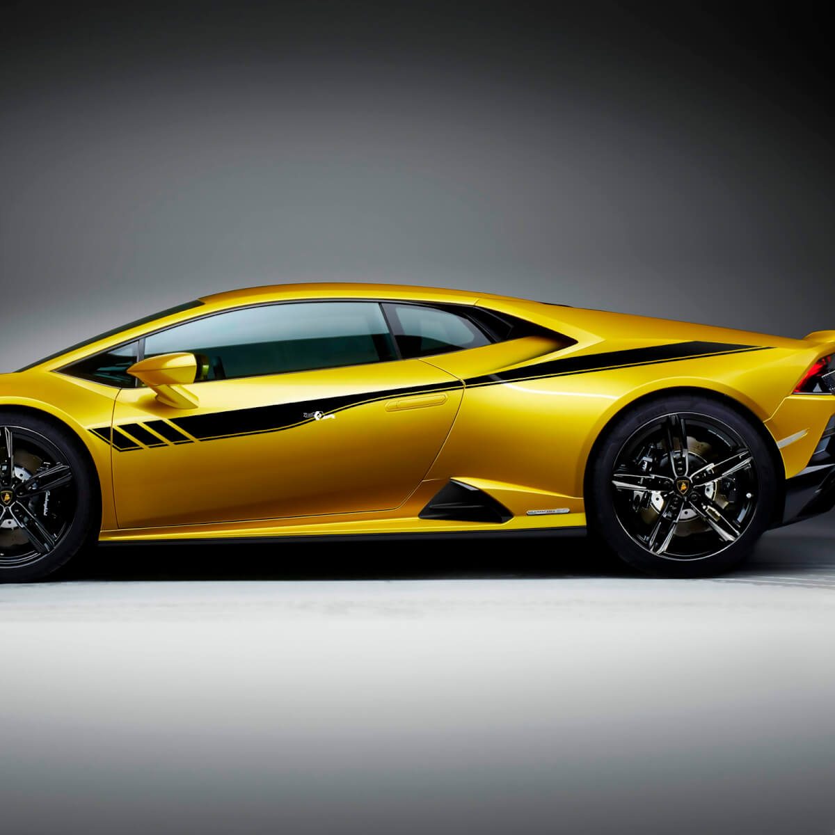 Seitenstreifen Grafiken Racing Vinyl Aufkleber Grafiken für Lamborghini Huracan Evo 5