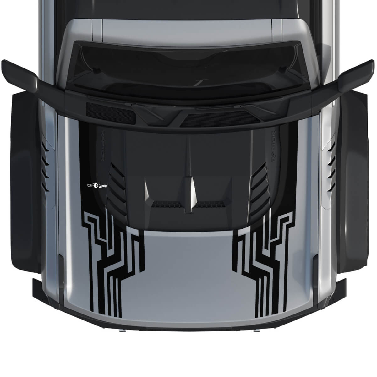 Haube Bronco Raptor Wrap Grafik Aufkleber für Ford Bronco 2