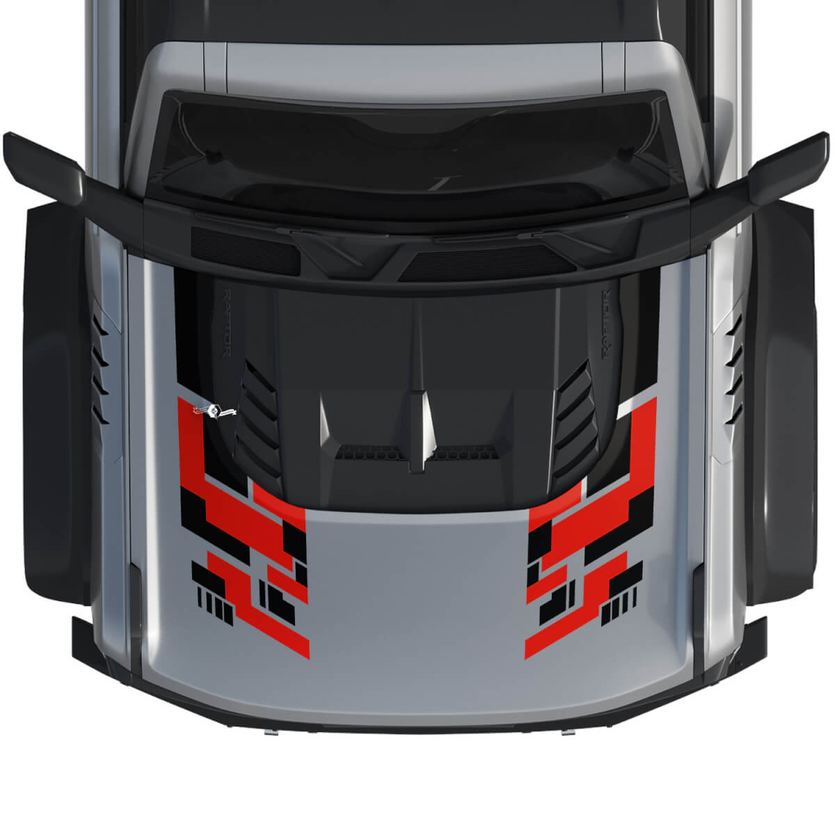 Haube Bronco Raptor Wrap Grafik Aufkleber für Ford Bronco
