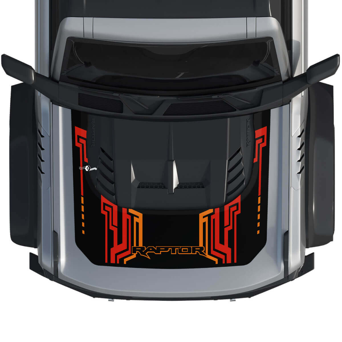 Haube Bronco Raptor Wrap Grafik Aufkleber für Ford Bronco 3 Farben
