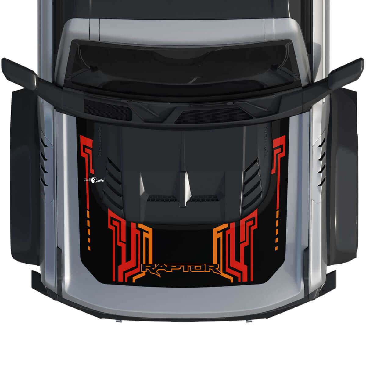 Haube Bronco Raptor Wrap Grafik Aufkleber für Ford Bronco 3 Farben
