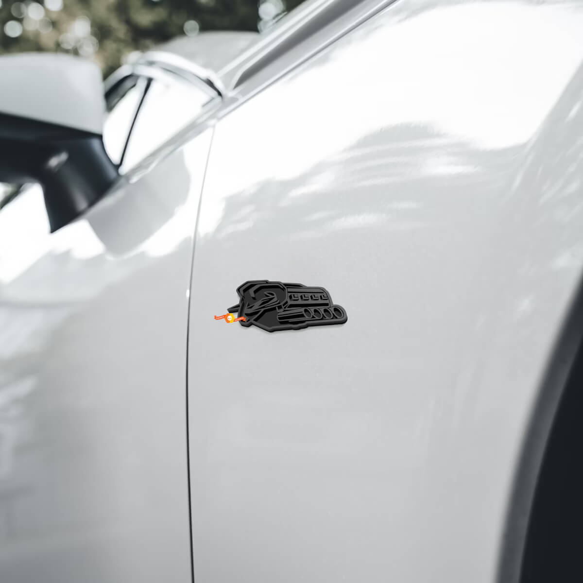 Symbol des Protests Front-Kotflügelemblem 3D-Abzeichen für den Dodge Ram 1500 von 2026