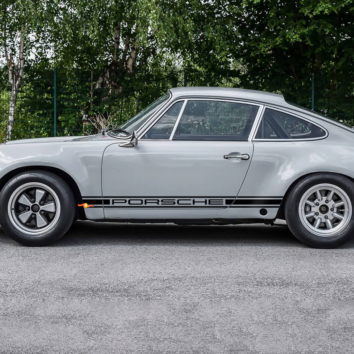 Seitenstreifen Aufkleber für Porsche 911 ST 1970