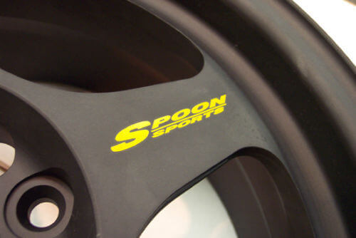Spoon Sports Style Felgen-Speichen Vinyl-Aufkleber Set Für Honda