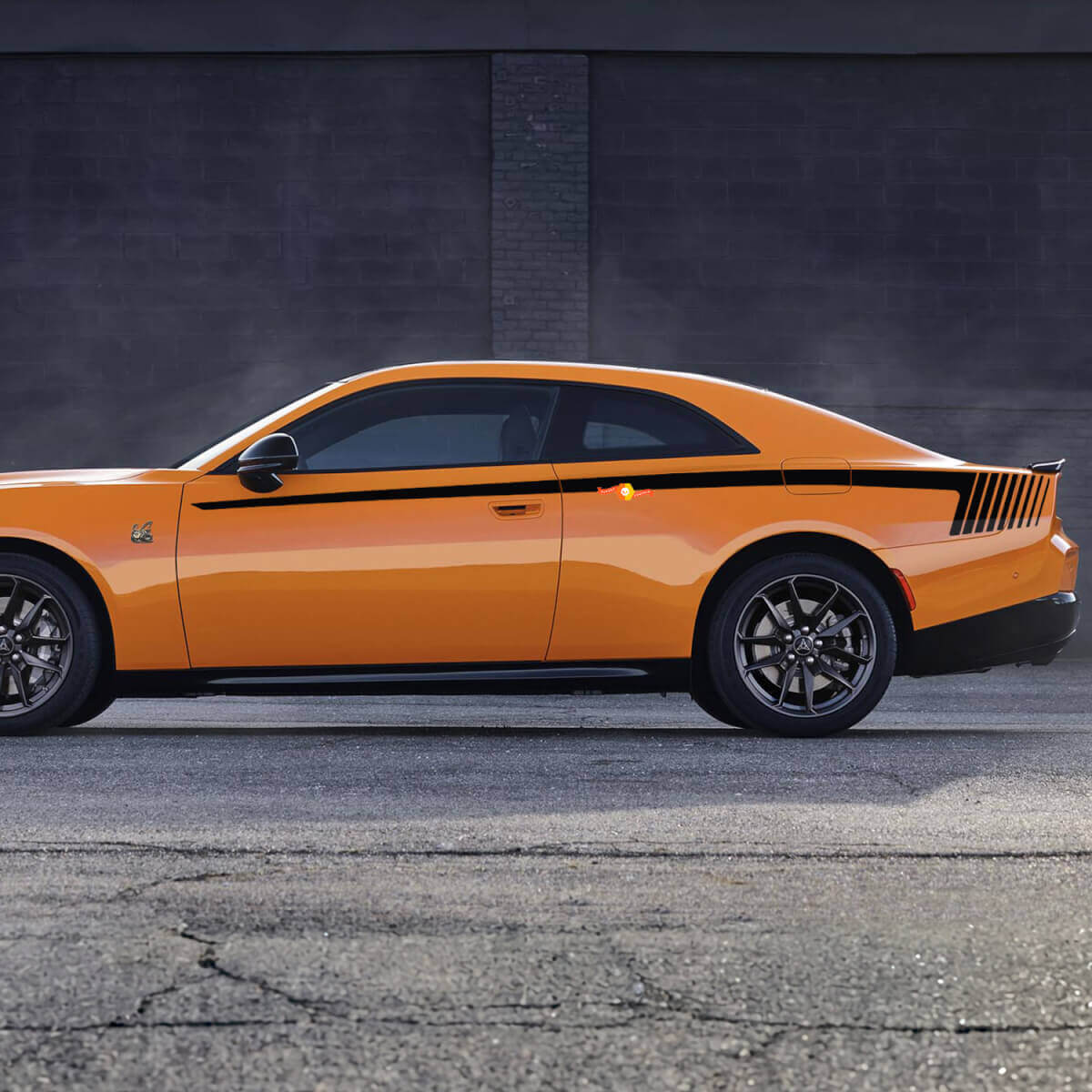 Sixpack Kotflügel Seitenstreifen Vinyl-Aufkleberset für Dodge Challenger