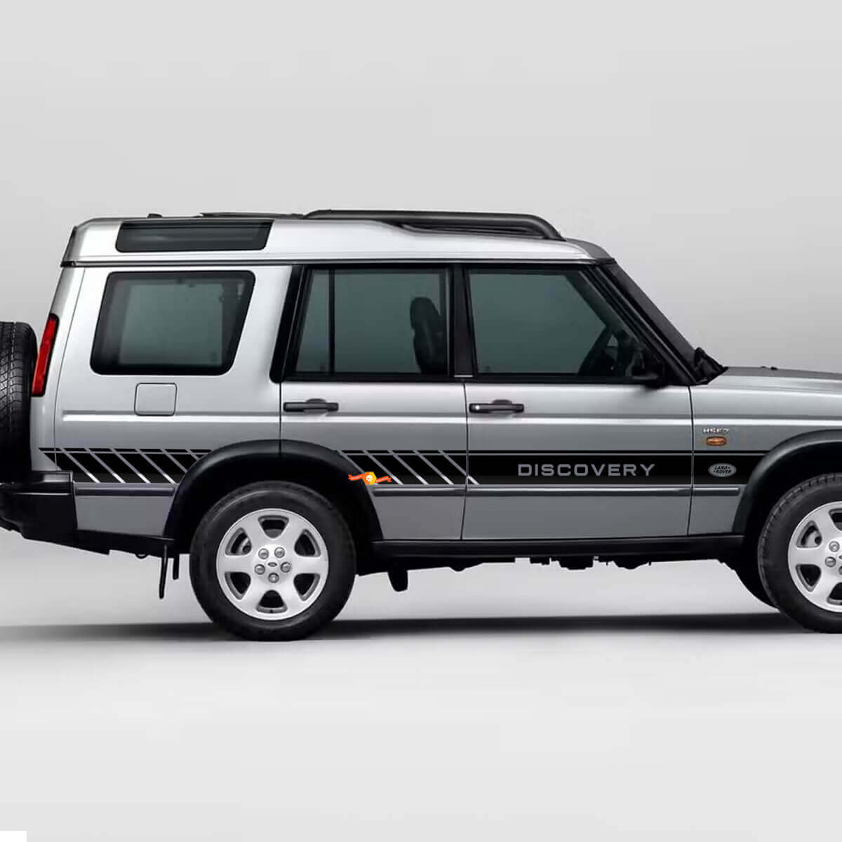 Dekoriertes Seitlicher Karosseriestreifen-Aufkleberset für Land Rover Discovery