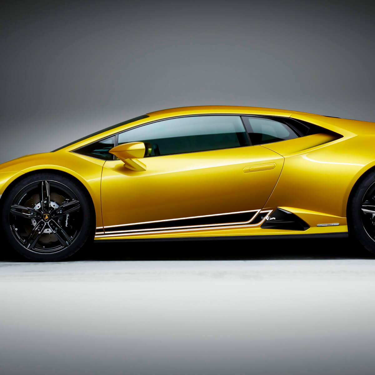 Linienstreifen Seitentür Schweller Vinyl Aufkleber Sticker für Lamborghini Huracan Evo