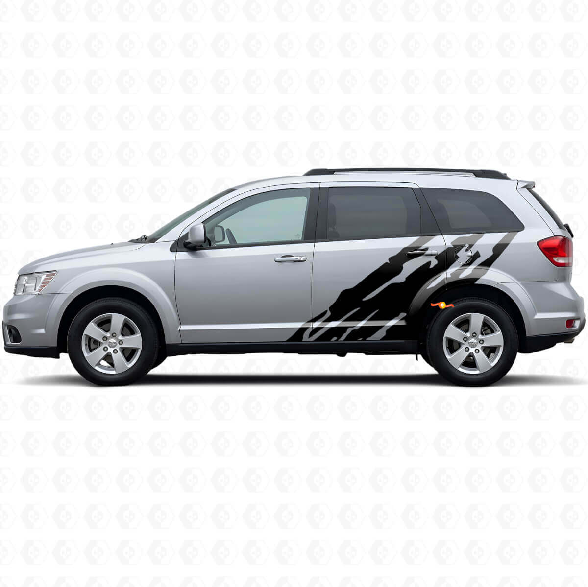 Schlamm-Spritzer Grafik Türseitiger Vinyl-Aufkleber für Dodge Journey 2009-2020