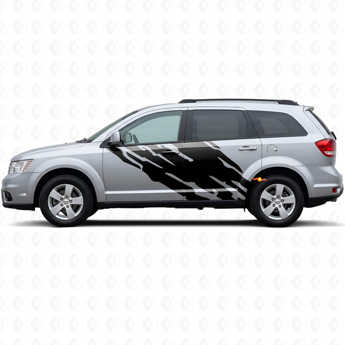 Schlammspritz-Grafik Türen Vinyl-Aufkleber für Dodge Journey 2009-2020
