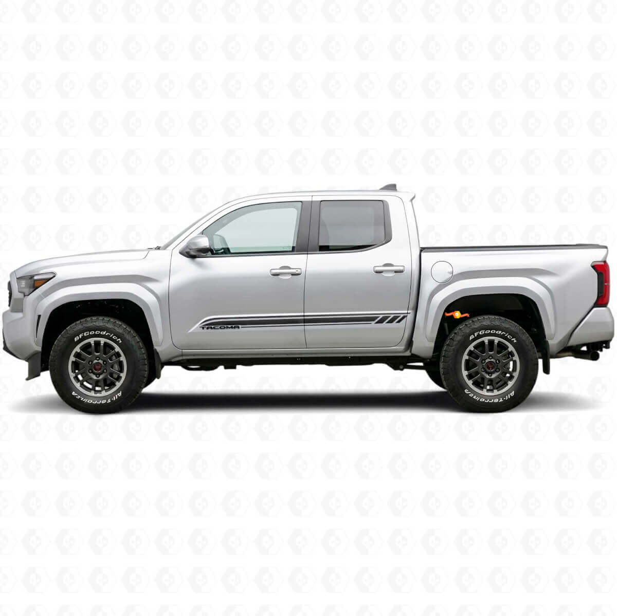 Seitliche Streifen Tür Vinyl-Aufkleber für Toyota Tacoma 2023