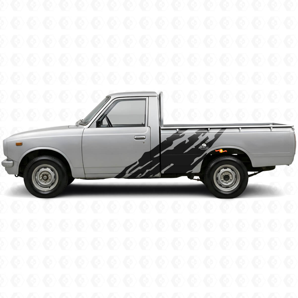 Schlamm-Spritz-Grafik Seiten-Vinylaufkleber für Toyota Hilux 1968-1972