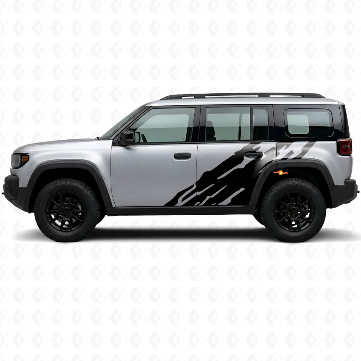 Schlammspritz-Grafik Seiten-Vinylaufkleber für Jeep Recon 2026+