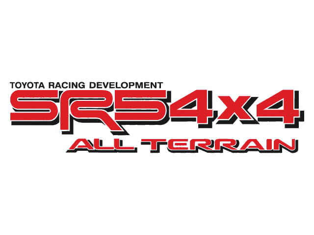 TOYOTA SR5 4X4 ALL TERRAIN-AUFKLEBER Mountain Deer Hunter-Aufkleber TRD-Rennentwicklungsseiten-Vinyl-Aufkleber