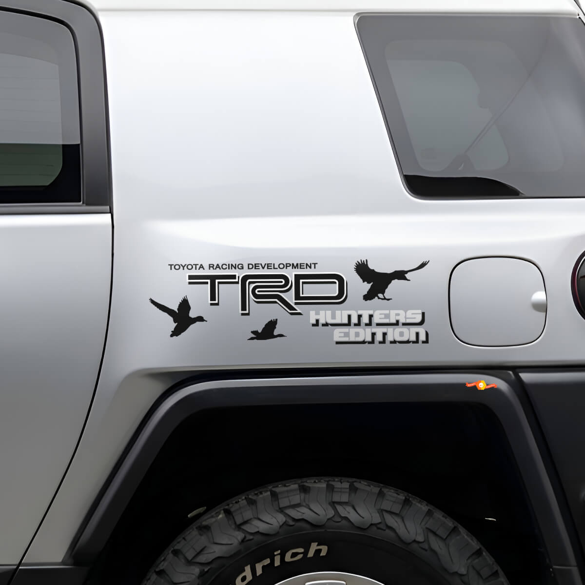 TRD Hunters Edition Seiten-Vinylaufkleber für Toyota FJ Cruiser