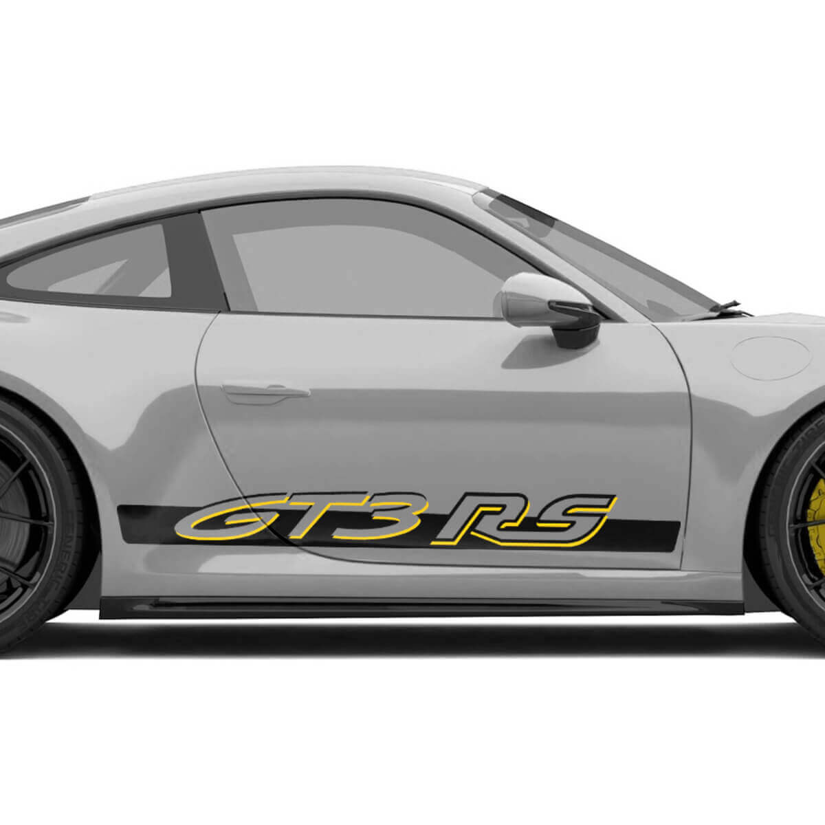 GT3RS Seitenstreifen Vinyl-Aufkleber-Set für Porsche 991 992 GT3RS