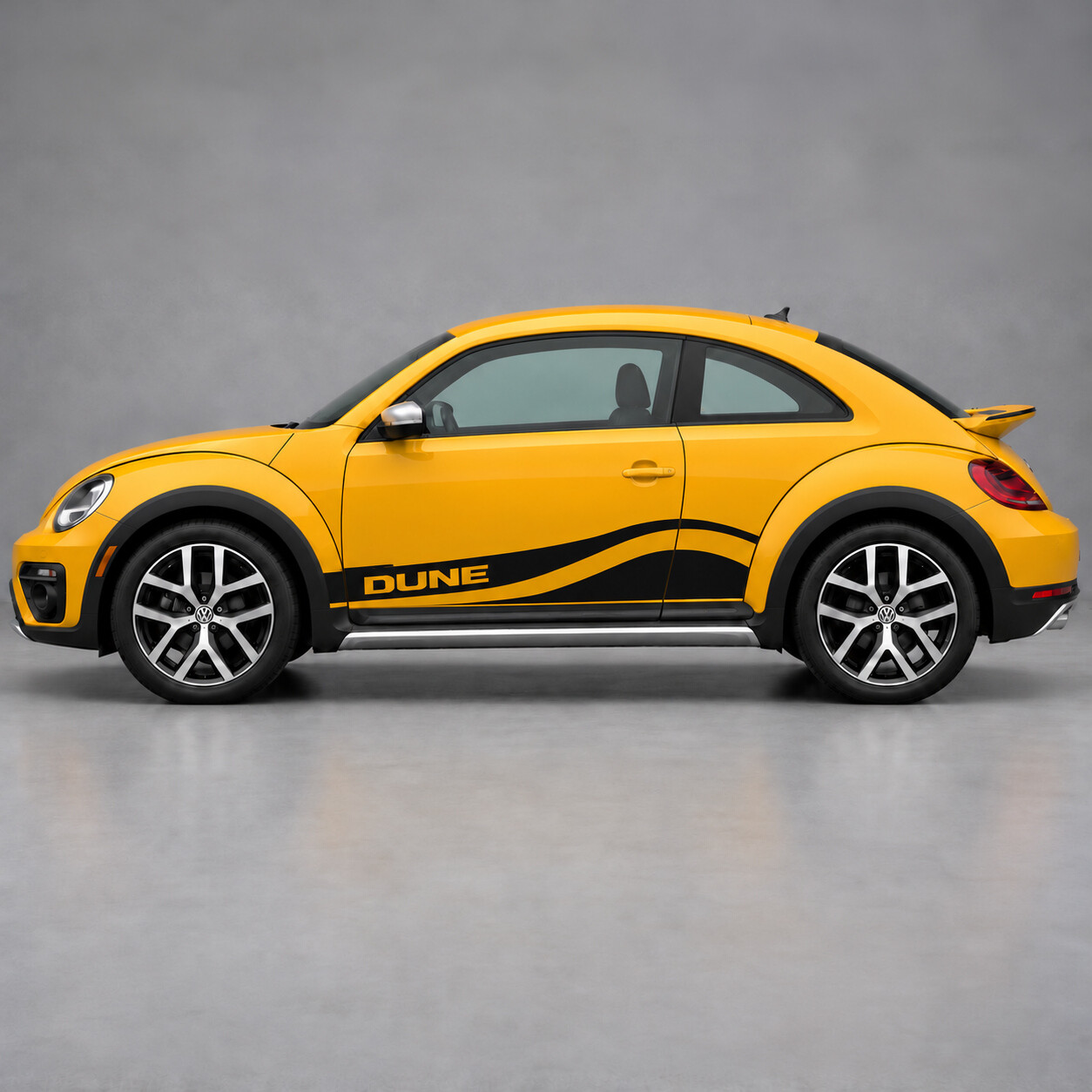 Dünen-Sand-Kanal Seiten Vinyl-Aufkleber für Volkswagen Käfer 2016