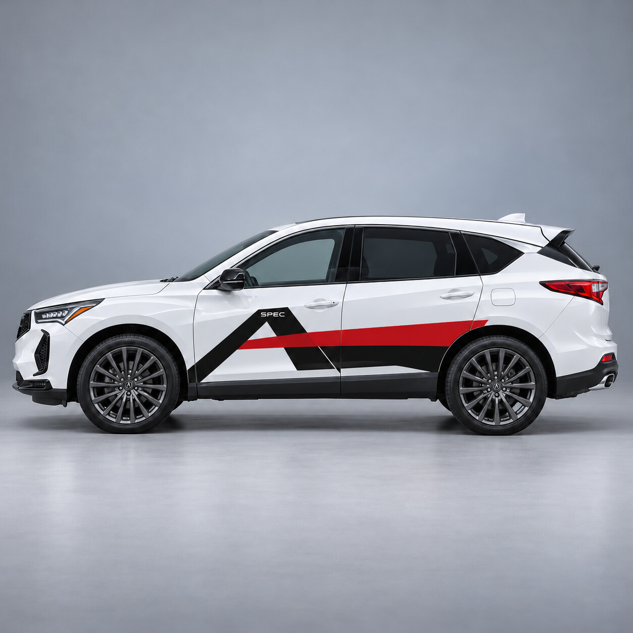 A-Spec Advance Apex A Seiten-Vinylaufkleber für Acura RDX 2022