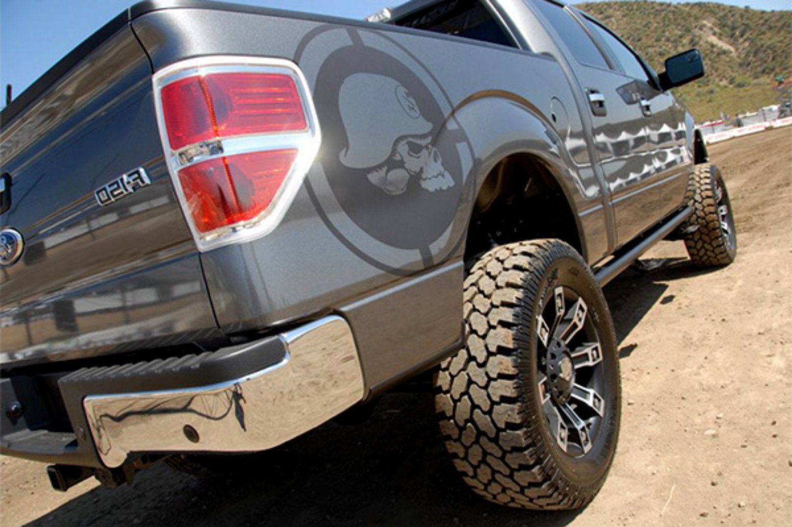 Metal Mulisha Totenkopf Aufkleber-Set für Musclecar Truck