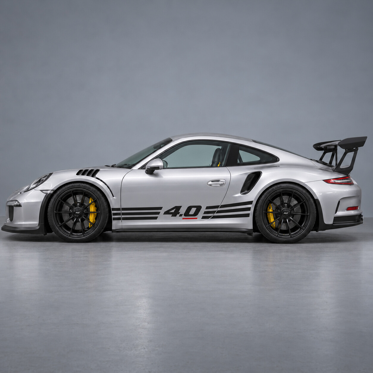 Flat Six Flow GT3 RS Seitlicher Vinyl-Aufkleber für Porsche 911 2016