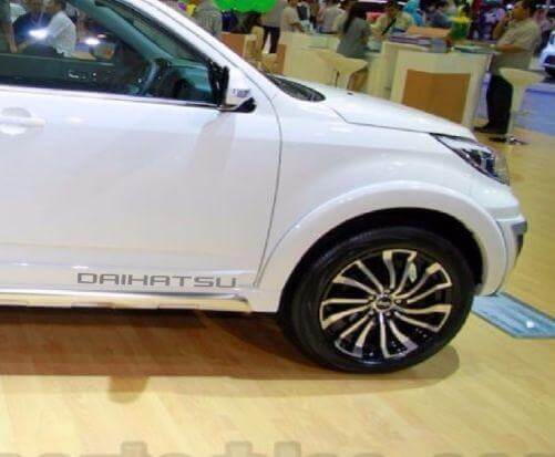 Markenbeschriftung Seiten Tür Vinylaufkleber Paar für Daihatsu