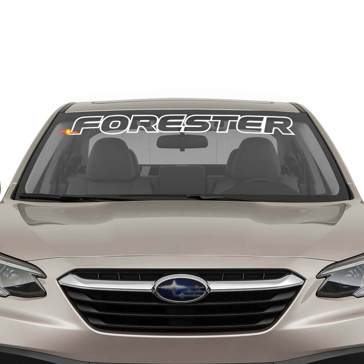 Forester Umriss Windschutzscheiben-Banner Vinyl-Aufkleber für Subaru Forester
