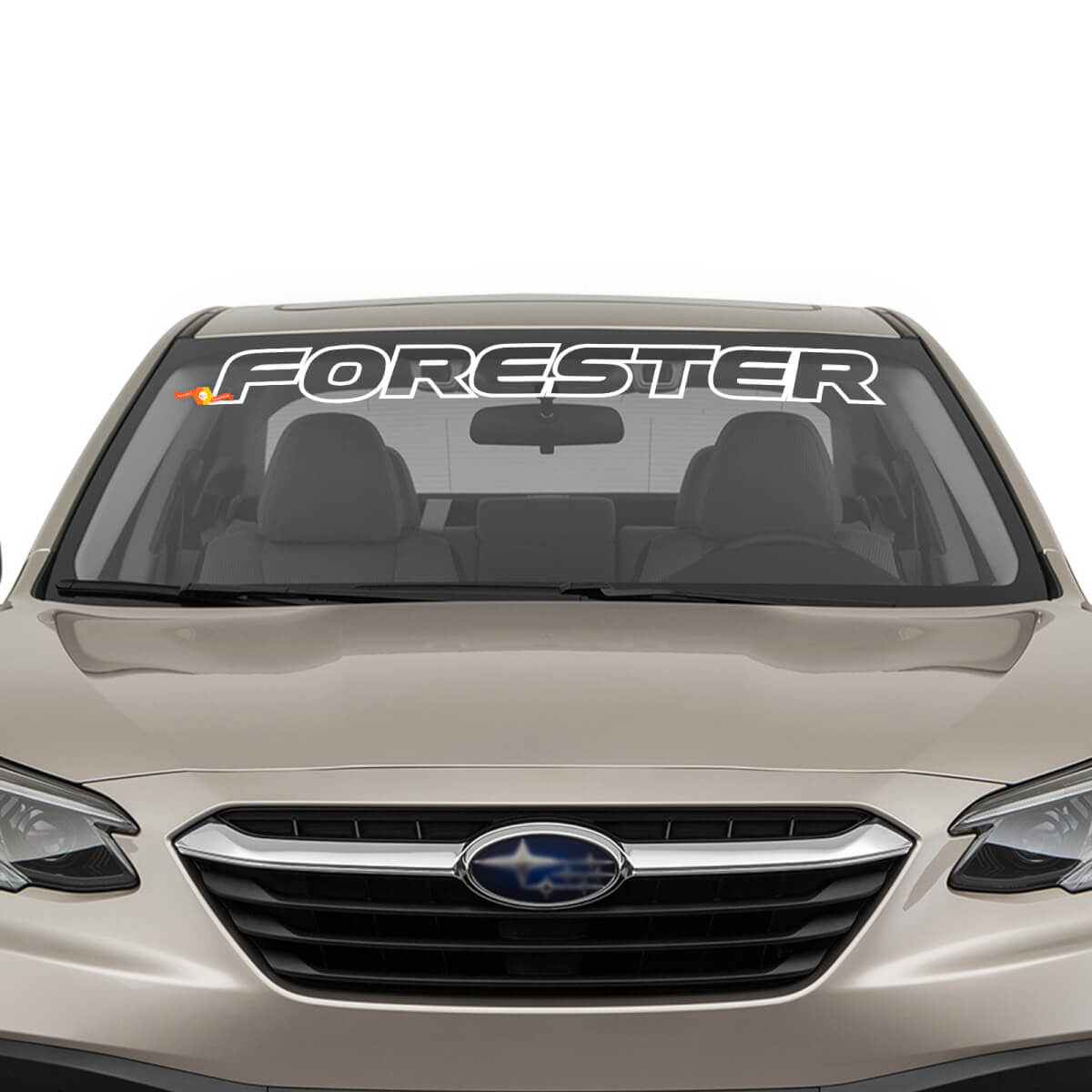 Umrissstil Windschutzscheibe Banner Vinyl Aufkleber Aufkleber Fit Suba Forester
