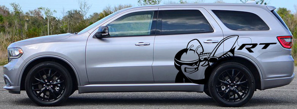 Scat Pack Biene Style Seiten Vinyl Aufkleber Set für Dodge Durango