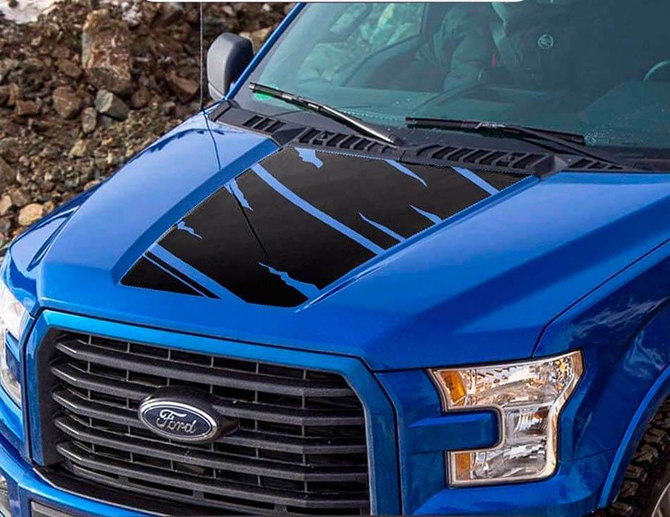 Ford F-150 2015-2016 F150 Predator Haubengrafik Seitenstreifen-Aufkleber