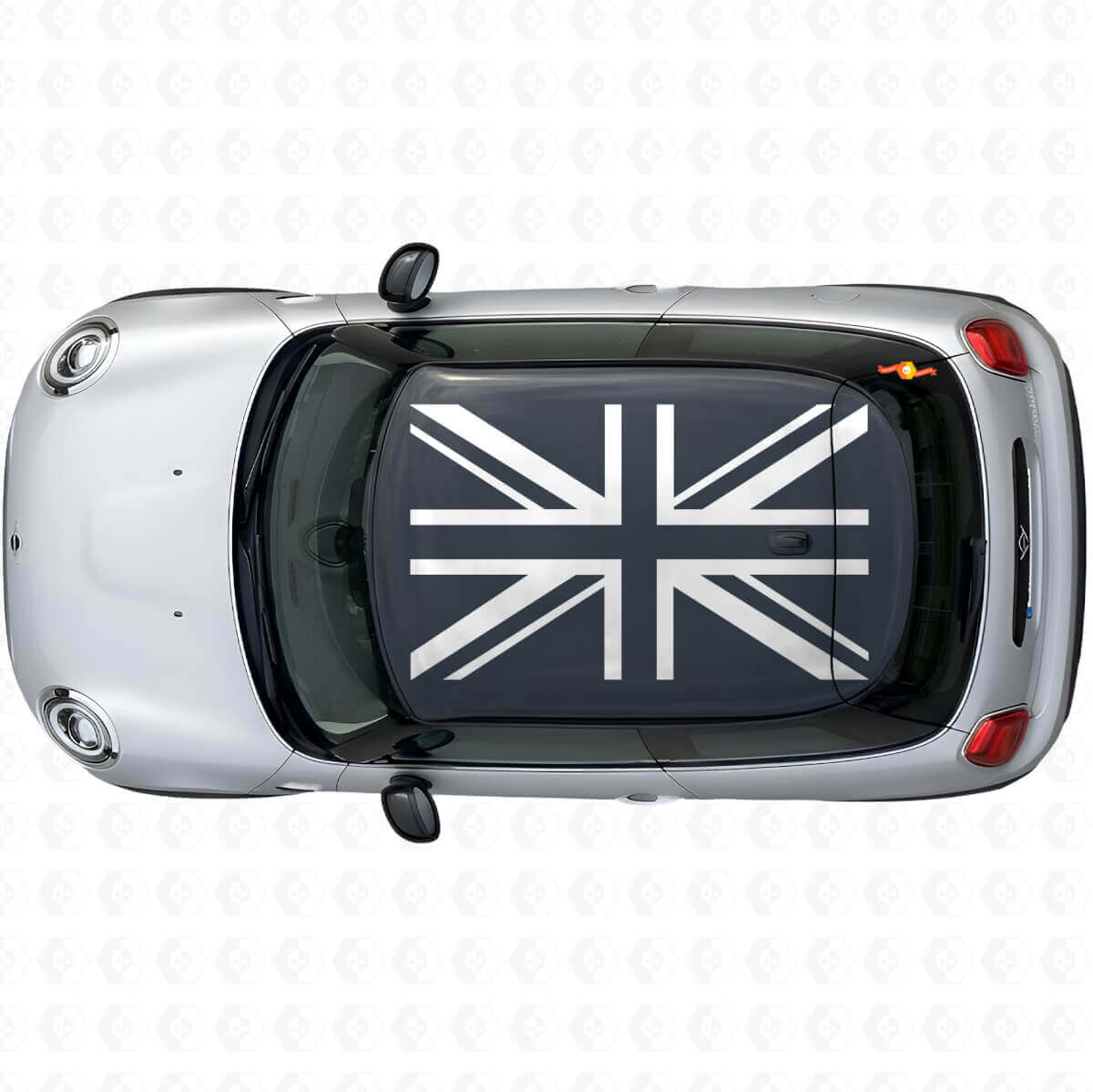 Union Jack britische Flagge Dach Vinyl Aufkleber Set für MINI Cooper S JCW