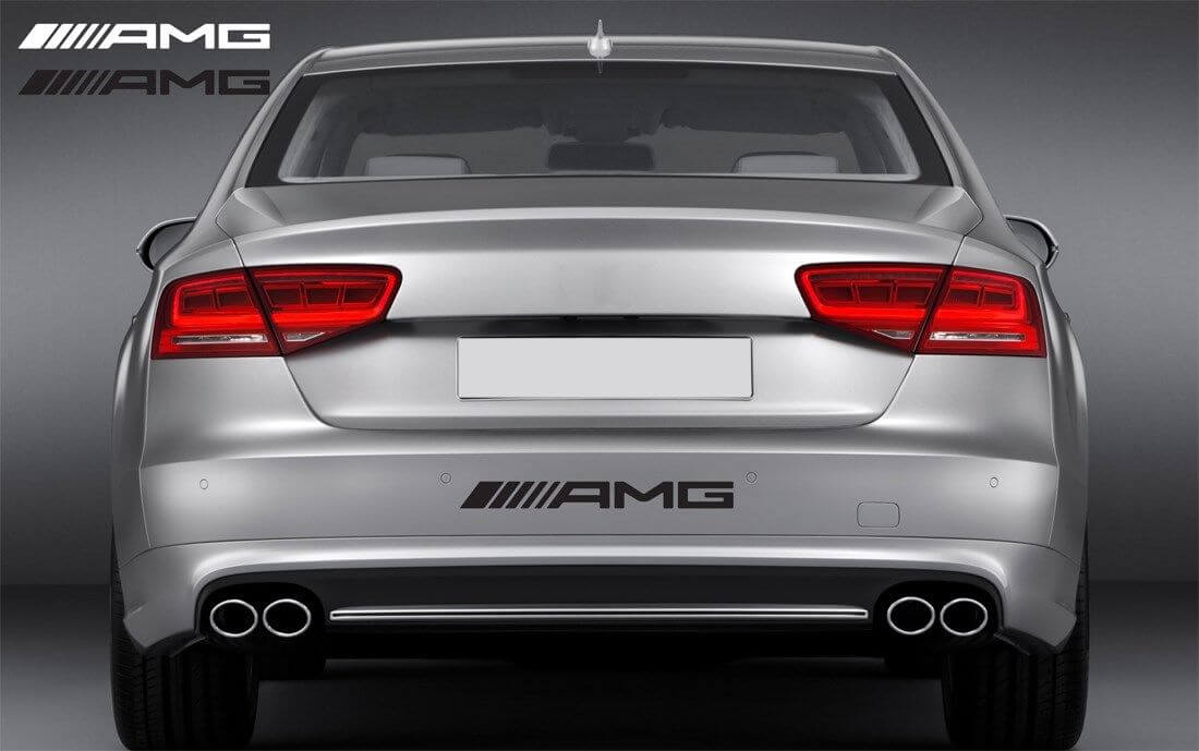 AMG-Logo Universal Vinyl-Aufkleber für Mercedes-Benz AMG GT