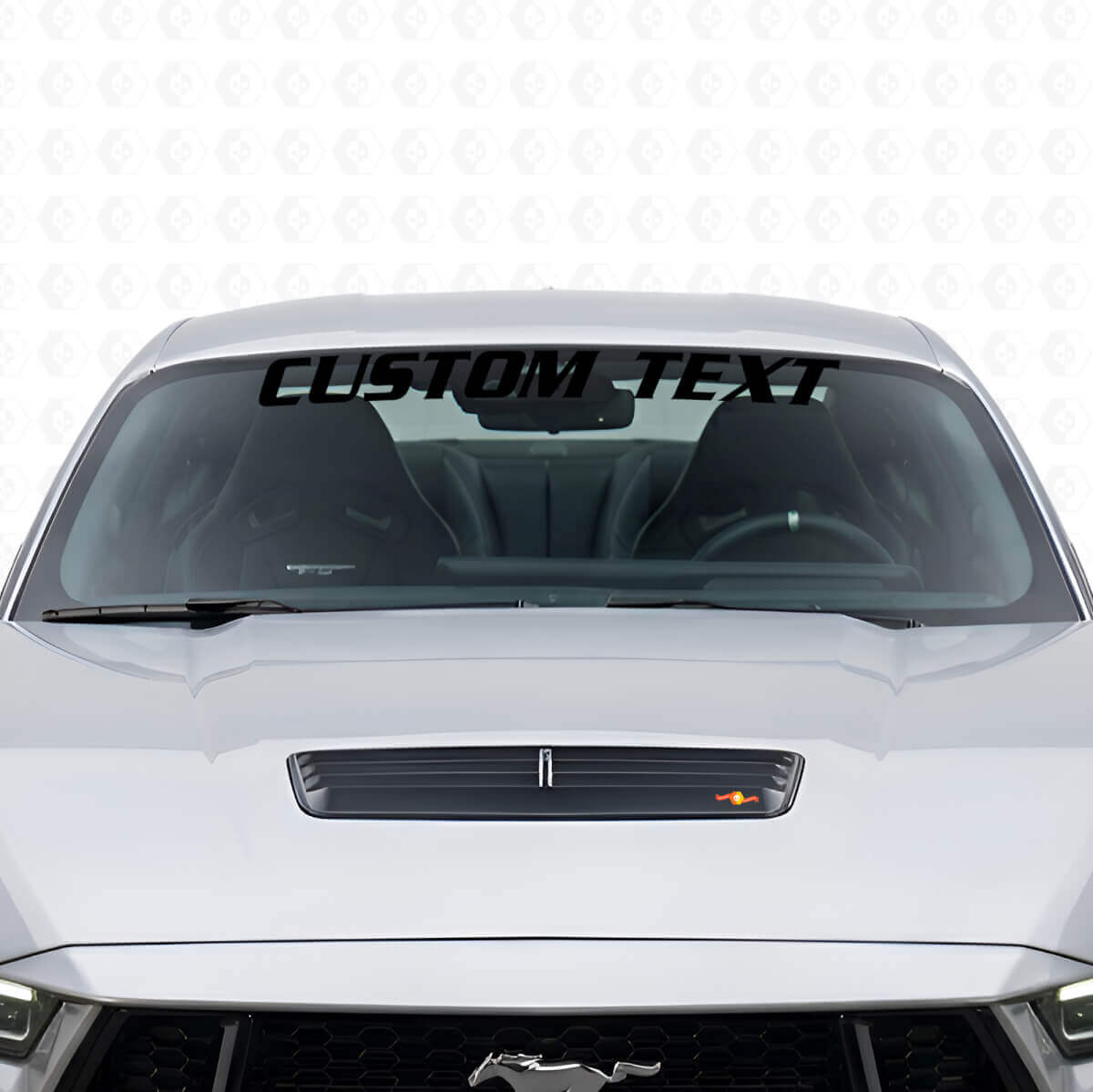 Individuelle Windschutzscheiben-Banner Vinyl-Aufkleber für Musclecar Musclecarmodel Shelby GT Cobra 4.6