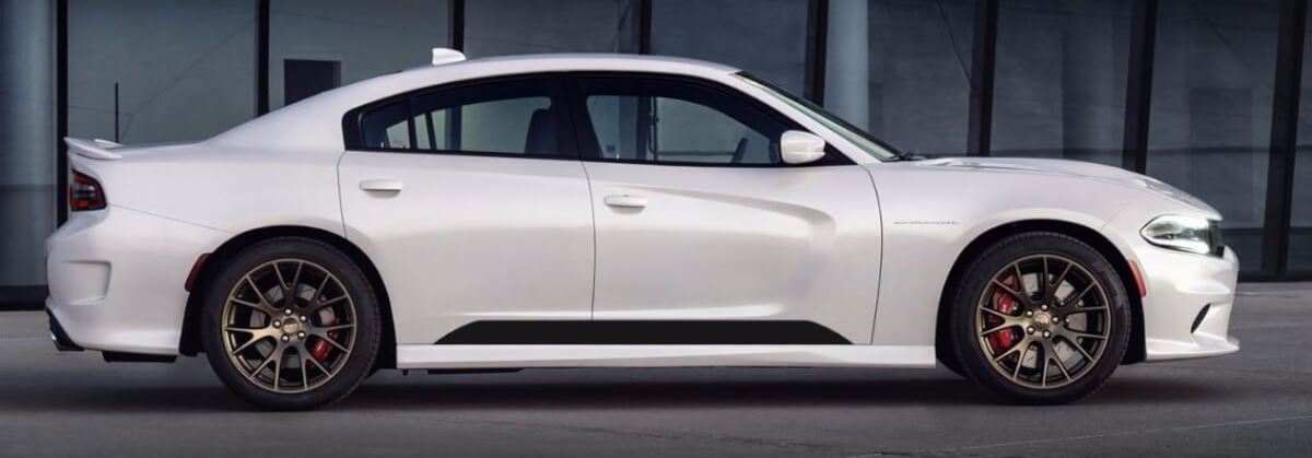 Dodge Charger Side Accent Stripe 2012 2013 2014 2015 2016 2017–2020 Scat Pack Hemi RT Scatpack