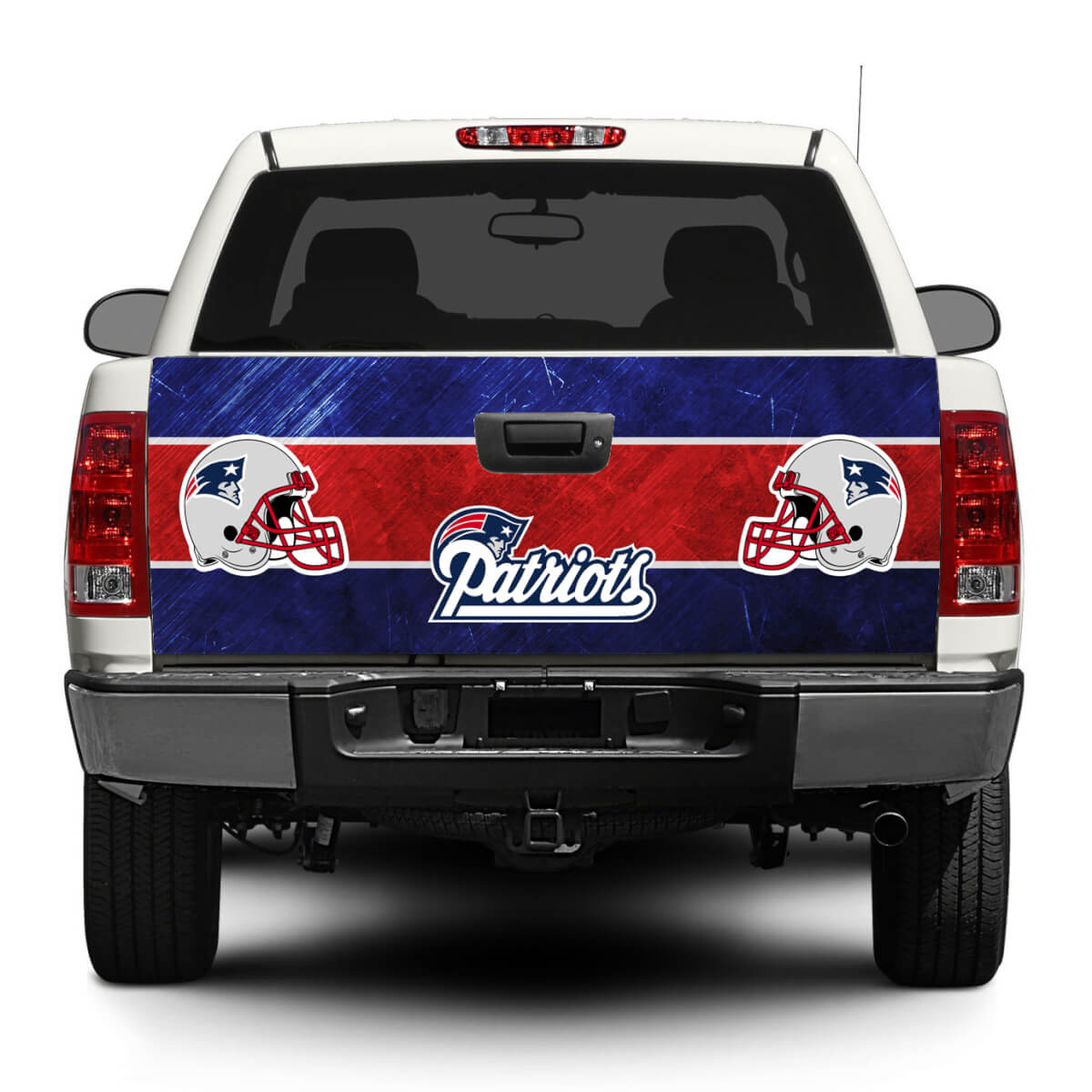 New England Patriots Football Heckklappen-Aufkleber, Aufkleber, Pick-up-Truck, SUV, Auto