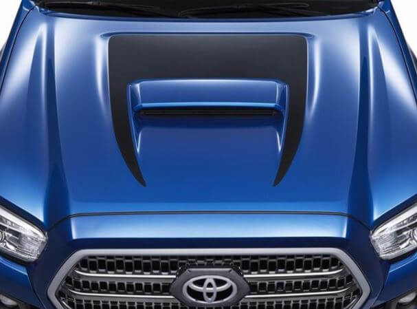 TRD Pro Style Hauben-Lufteinlass Vinyl-Aufkleber für Toyota Tacoma 2016-2017