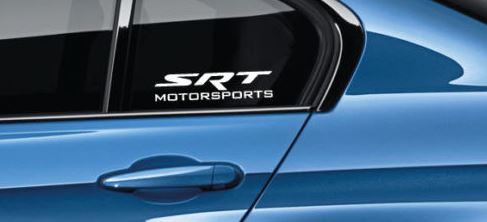 SRT Motorsports Aufkleber Logo Mopar Dodge Racing Hemi Hellcat Paar