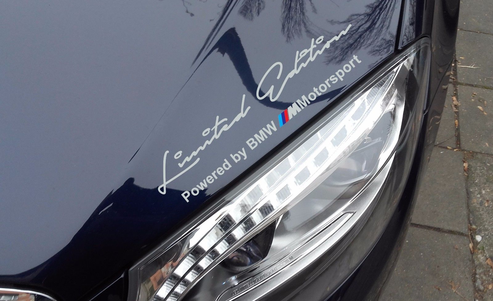 2 x M Motorsport Aufkleber in limitierter Auflage, kompatibel mit BMW M3 M4 M5 M6
