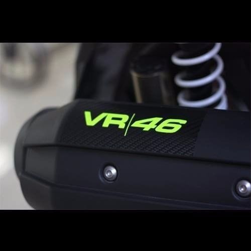 Valentino Rossi VR 46 Moto GP -Aufkleber -Aufkleber Vinyl 150 mm 2PSC