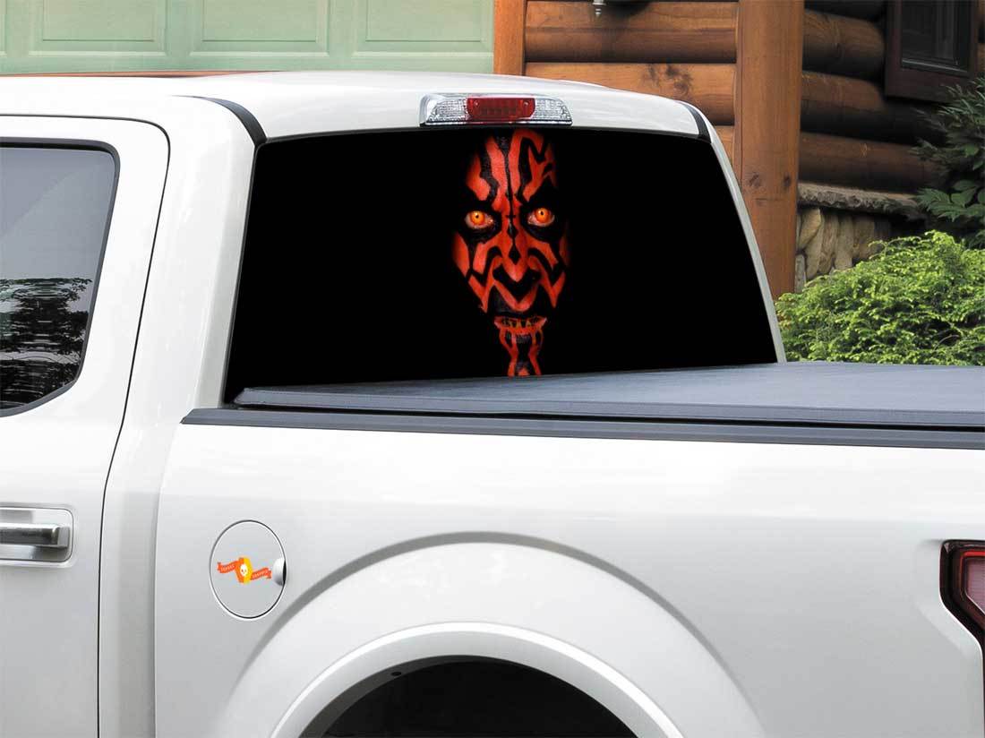 Star Wars Episode I The Phantom Menace Heckscheiben-Aufkleber, Pick-up-Truck, SUV, Auto jeder Größe