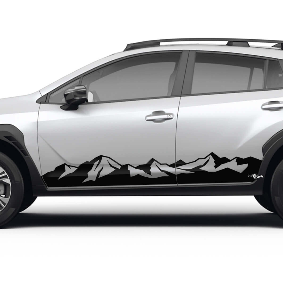 Mountain Style Schweller Vinyl-Aufkleber-Set für Subaru Crosstrek