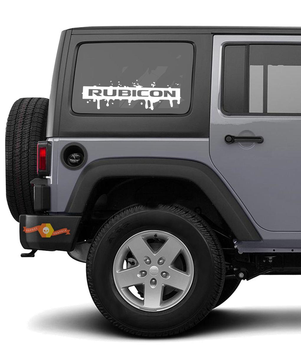 2pcs RUBICON SPLASH Side Window Sticker Decal Sets Graphic JEEP WRANGLER RUBICON SAHARAVehicle Parts & Accessories, Car Tuning & Styling, Body & Exterior Styling!
