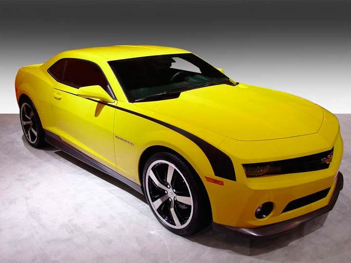 Throwback Hockey Side Spear Pair Seite Vinylaufkleber für Chevrolet Camaro 2014-2015