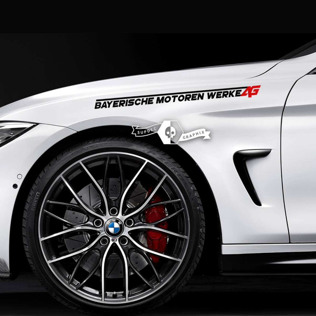 Schriftzug Aufkleber Aufkleber Emblem Logo Vinyl B Typ für BMW
