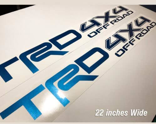 TRD 4x4 Off Road Style Vinyl-Aufkleber für Toyota Tacoma Tundra