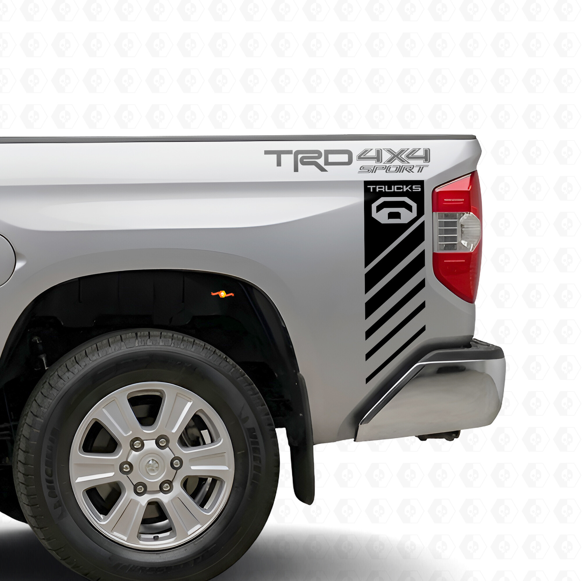 TRD 4x4 Sport Racing Streifen Vinyl-Aufkleber für Toyota Tundra 2016-2017