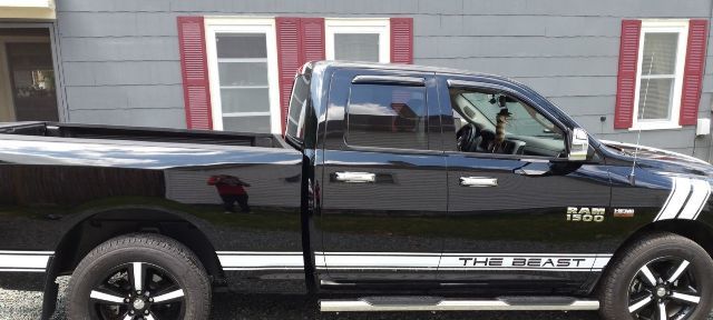 2x Racing-Stripe-Vinyl-Aufkleber 2 für Dodge Ram 1500