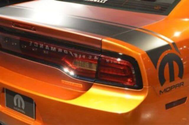 Vinyl-Streifen-Kit für die Heckklappe für Dodge Charger