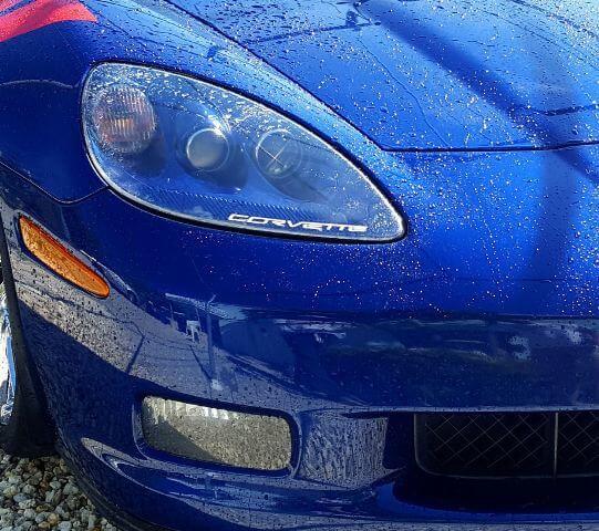 Scheinwerfer-Grafikvinylaufkleber für Chevrolet Corvette Z06 2006-2013