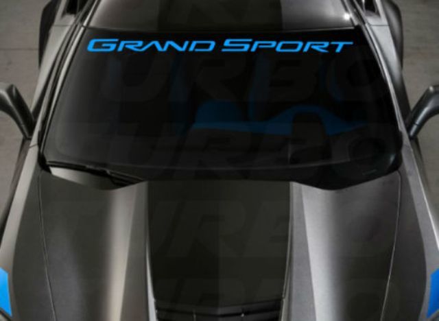 Chevy Corvette Grand Sport c7 Windschutzscheiben-Aufkleber c5 c6 c7