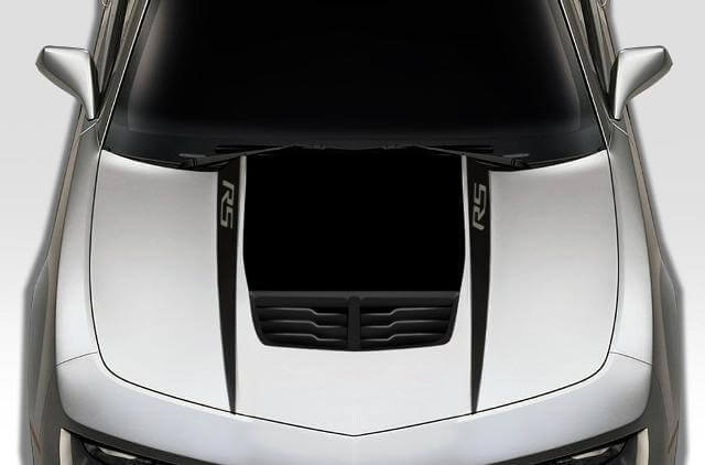 RS Haubenspeers Vinyl-Aufkleber-Kit für Chevrolet Camaro 2010-2015