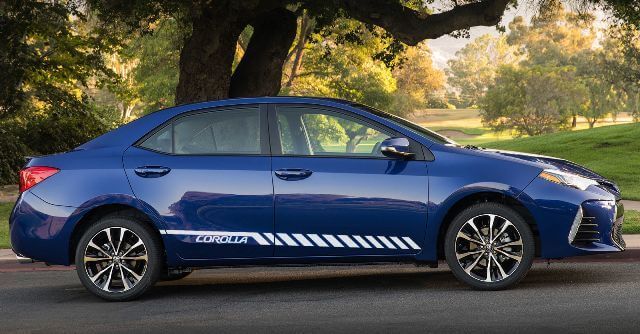 Racing Graphic Stripe Auto-Vinyl-Aufkleber für Toyota Corolla 2014–2018